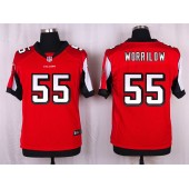 Atlanta Falcons #55 Paul Worrilow Elite Red Team Color Nike NFL Jersey