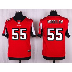 Atlanta Falcons #55 Paul Worrilow Elite Red Team Color Nike NFL Jersey
