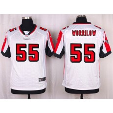 Atlanta Falcons #55 Paul Worrilow Elite White Nike NFL Jersey