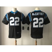 Carolina Panthers #22 Christian McCaffrey Black Men's Elite Football Nike NFL Jersey
