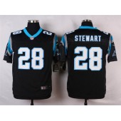 Carolina Panthers #28 Jonathan Stewart Black Vapor Untouchable Limited Men Nike NFL Jersey