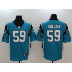 Carolina Panthers #59 Luke Kuechly Blue Vapor Untouchable Limited Men Nike NFL Jersey