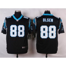 Carolina Panthers #88 Black Vapor Untouchable Limited Men Nike NFL Jersey