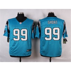 Carolina Panthers #99 Blue Men Stitched Nike NFL Elite Jersey