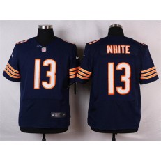 Chicago Bears #13 Kevin White Elite Navy Blue Team Color Men Nike NFL Jersey
