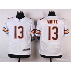Chicago Bears #13 Kevin White Elite White Men Nike NFL Jersey