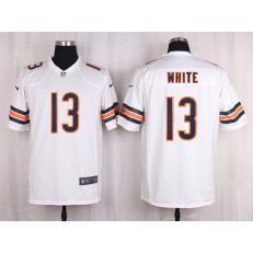 Chicago Bears #13 Kevin White White Men Nike NFL Game Jersey