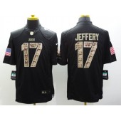 Chicago Bears #17 Alshon Jeffery Black Limited Salute to Service Stitched NFL Jersey