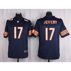Chicago Bears #17 Alshon Jeffery Blue Men Nike NFL Game Jersey