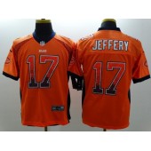 Chicago Bears #17 Alshon Jeffery Orange Alternate Stitched Men Nike NFL Elite Drift jersey