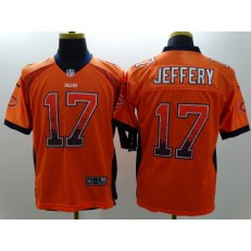 Chicago Bears #17 Alshon Jeffery Orange Alternate Stitched Men Nike NFL Elite Drift jersey