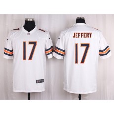 Chicago Bears #17 Alshon Jeffery White Men Nike NFL Game Jersey
