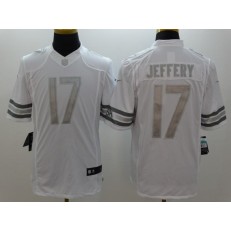 Chicago Bears #17 Alshon Jeffery White Men Stitched Nike NFL Limited Platinum Jersey