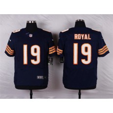 Chicago Bears #19 Eddie Royal Elite Navy Blue Team Color Men Nike NFL Jersey