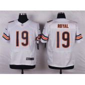 Chicago Bears #19 Eddie Royal Elite White Men Nike NFL Jersey