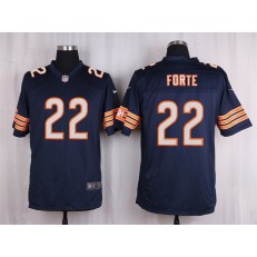 Chicago Bears #22 Matt Forte Blue Men Nike NFL Game Jersey