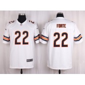 Chicago Bears #22 Matt Forte White Men Nike NFL Game Jersey