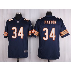 Chicago Bears #34 Walter Payton Blue Men Nike NFL Game Jersey