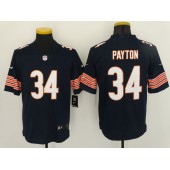 Chicago Bears #34 Walter Payton Navy Vapor Untouchable Elite Men Nike NFL Jersey