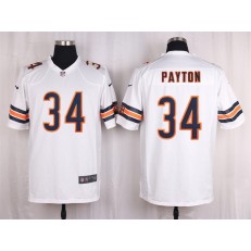 Chicago Bears #34 Walter Payton White Men Nike NFL Game Jersey