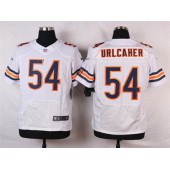 Chicago Bears #54 Brian Urlacher Elite White Men Nike NFL Jersey