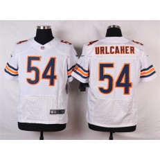 Chicago Bears #54 Brian Urlacher Elite White Men Nike NFL Jersey