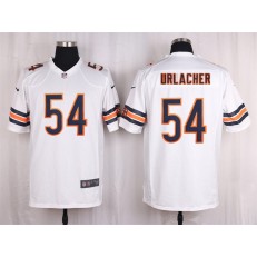 Chicago Bears #54 Brian Urlacher White Men Nike NFL Game Jersey