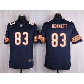 Chicago Bears #83 Martellus Bennett Blue Men Nike NFL Game Jersey