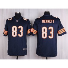Chicago Bears #83 Martellus Bennett Blue Men Nike NFL Game Jersey