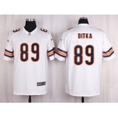 Chicago Bears #89 Mike Ditka White Men Nike NFL Game Jersey