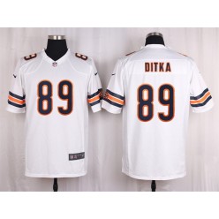 Chicago Bears #89 Mike Ditka White Men Nike NFL Game Jersey