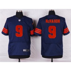 Chicago Bears #9 Jim McMahon Elite Navy Blue 1940s Throwback Alternate Men Nike NFL Jersey