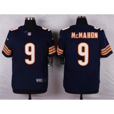Chicago Bears #9 Jim McMahon Elite Navy Blue Team Color Men Nike NFL Jersey