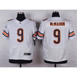 Chicago Bears #9 Jim McMahon Elite White Men Nike NFL Jersey