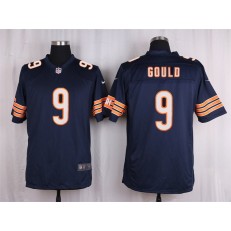 Chicago Bears #9 Robbie Gould Blue Men Nike NFL Game Jersey