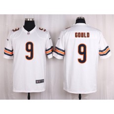 Chicago Bears #9 Robbie Gould White Men Nike NFL Game Jersey
