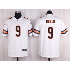Chicago Bears #9 Robbie Gould White Men Nike NFL Game Jersey