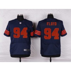Chicago Bears #94 Leonard Floyd Elite Navy Blue 1940s Throwback Alternate Men Nike NFL Jersey