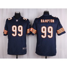 Chicago Bears #99 Lamarr Houston Blue Men Nike NFL Game Jersey