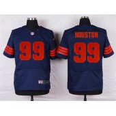 Chicago Bears #99 Lamarr Houston Elite Navy Blue 1940s Throwback Alternate Men Nike NFL Jersey