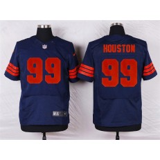 Chicago Bears #99 Lamarr Houston Elite Navy Blue 1940s Throwback Alternate Men Nike NFL Jersey