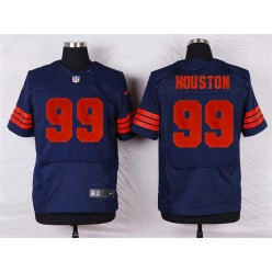 Chicago Bears #99 Lamarr Houston Elite Navy Blue 1940s Throwback Alternate Men Nike NFL Jersey