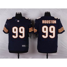 Chicago Bears #99 Lamarr Houston Elite Navy Blue Team Color Men Nike NFL Jersey