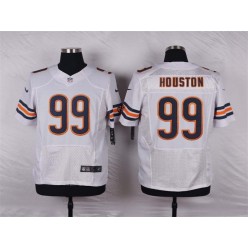 Chicago Bears #99 Lamarr Houston Elite White Men Nike NFL Jersey