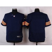 Chicago Bears Blank Elite Navy Blue 1940s Throwback Alternate Men Nike NFL Jersey