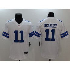 Dallas Cowboys #11 Cole Beasley White Vapor Untouchable Elite Men Nike NFL Jersey