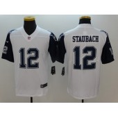 Dallas Cowboys #12 Roger Staubach White 2016 Color Rush Limited Men Nike NFL Jersey