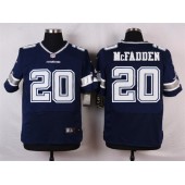 Dallas Cowboys #20 Darren McFadden Elite Navy Blue Team Color Men Nike NFL Jersey