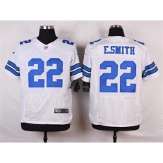 Dallas Cowboys #22 Emmitt Smith Elite White Men Nike NFL Jersey