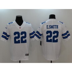 Dallas Cowboys #22 Emmitt Smith White Vapor Untouchable Elite Men Nike NFL Jersey